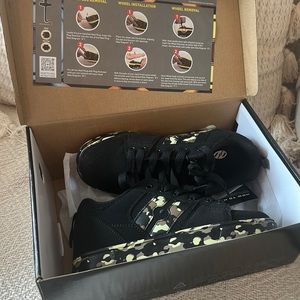 Black Camo Youth Boys Heelys